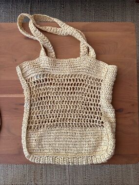 H&M Straw Beach Bag